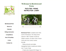 Tablet Screenshot of berriewood.co.uk
